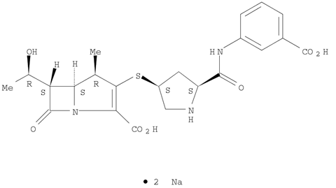 Ertapenem disodium CAS No.153832-38-3
